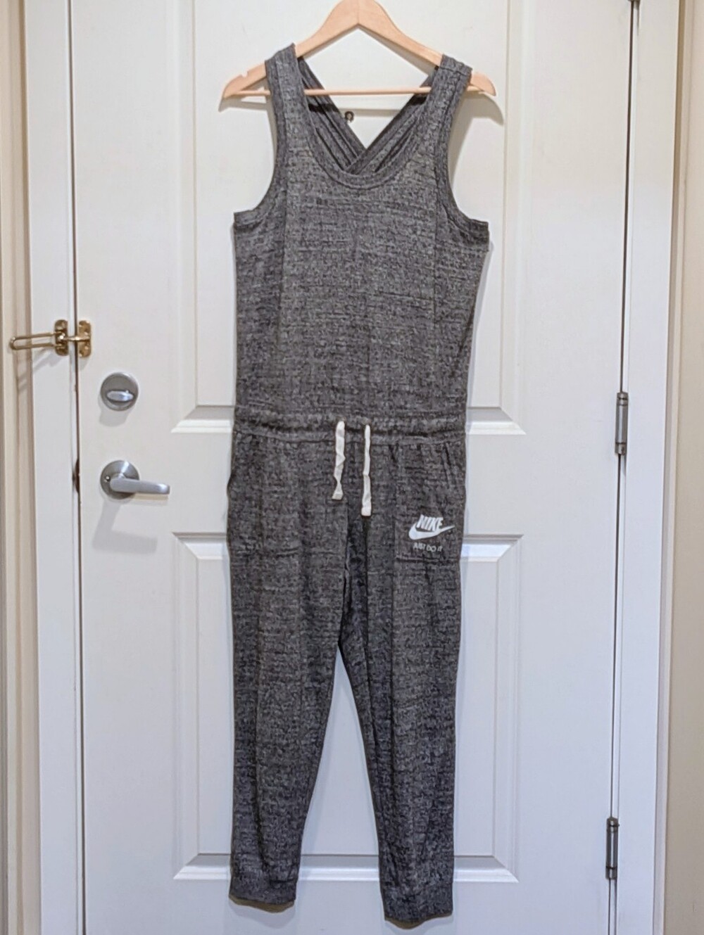 GUC Nike M Vintage Organic Cotton Jumpsuit in Heather Grey